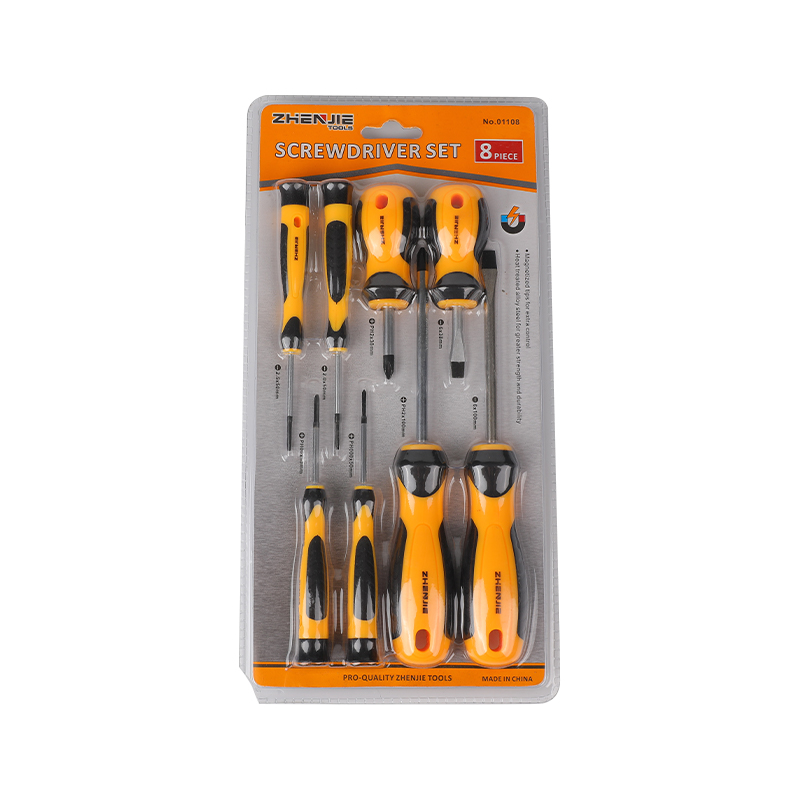 8pcs Slotted & Phillips CRV Screwdriver Set