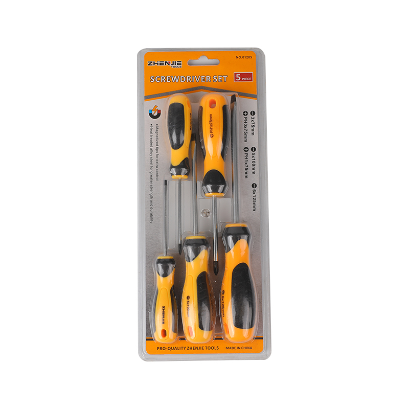 5pcs Slotted & Phillips Screwdriver Set