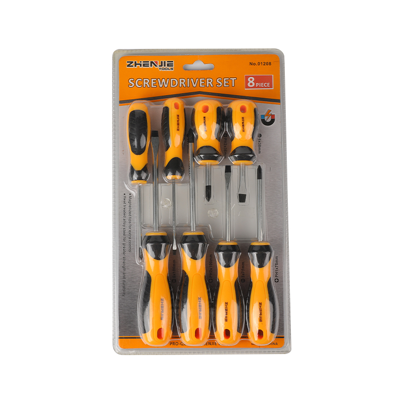 8pcs Slotted & Phillips Screwdriver Set