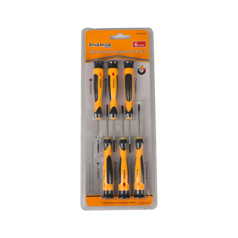 6pcs Slotted Phillips Torx Precision Screwdriver Set