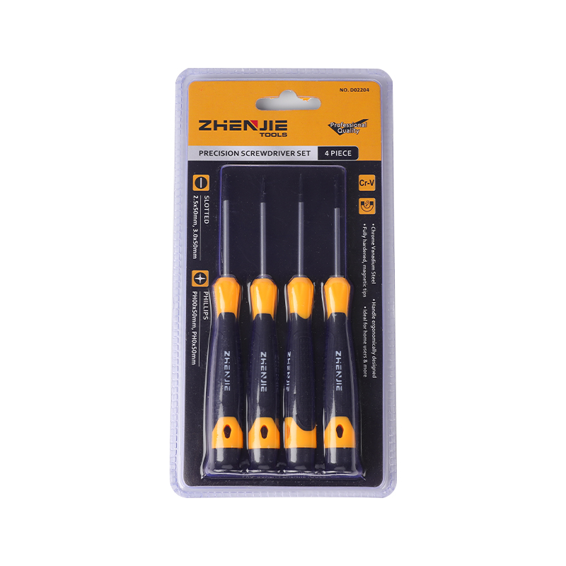 4pcs Sandwich Packaging Slotted Phillips Precision Screwdriver Set