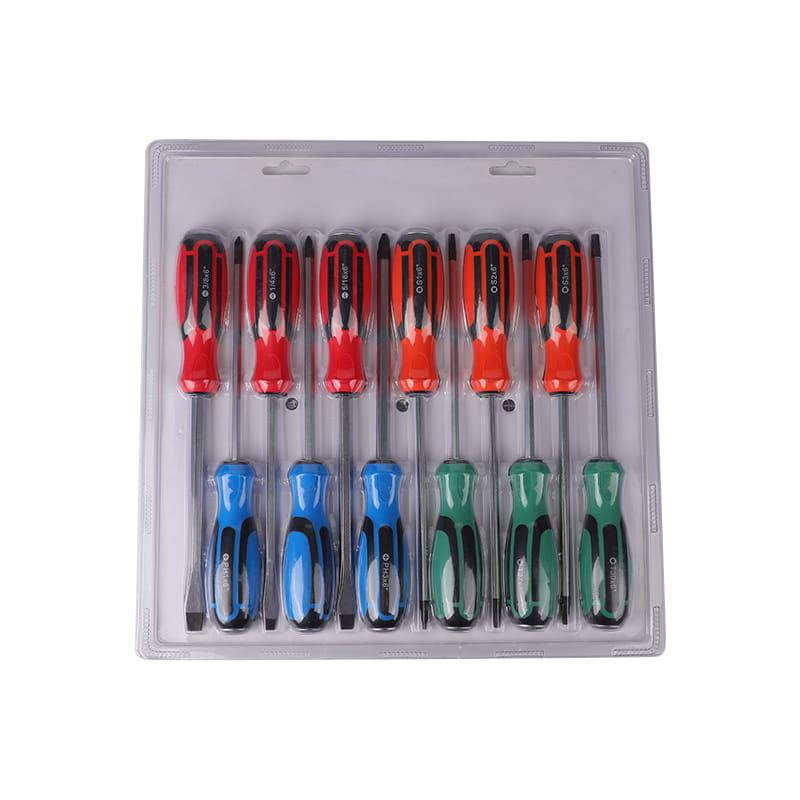 12pcs Mixed colors Professional Screwdriver Set