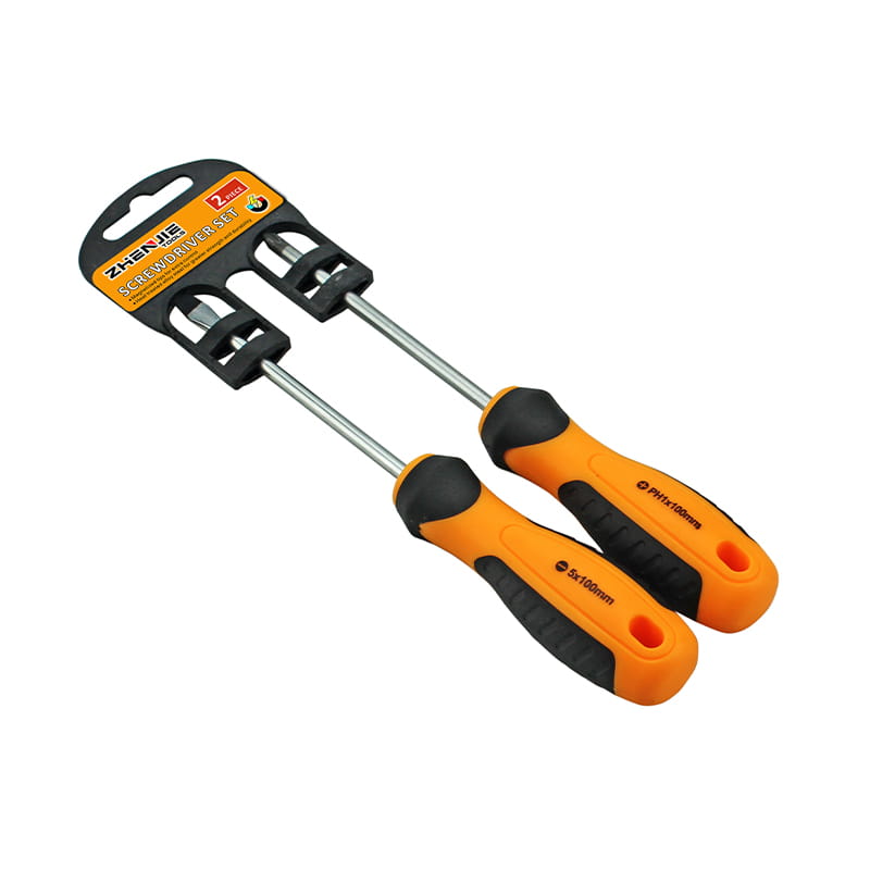 2pcs Slotted & Phillips Screwdriver Set