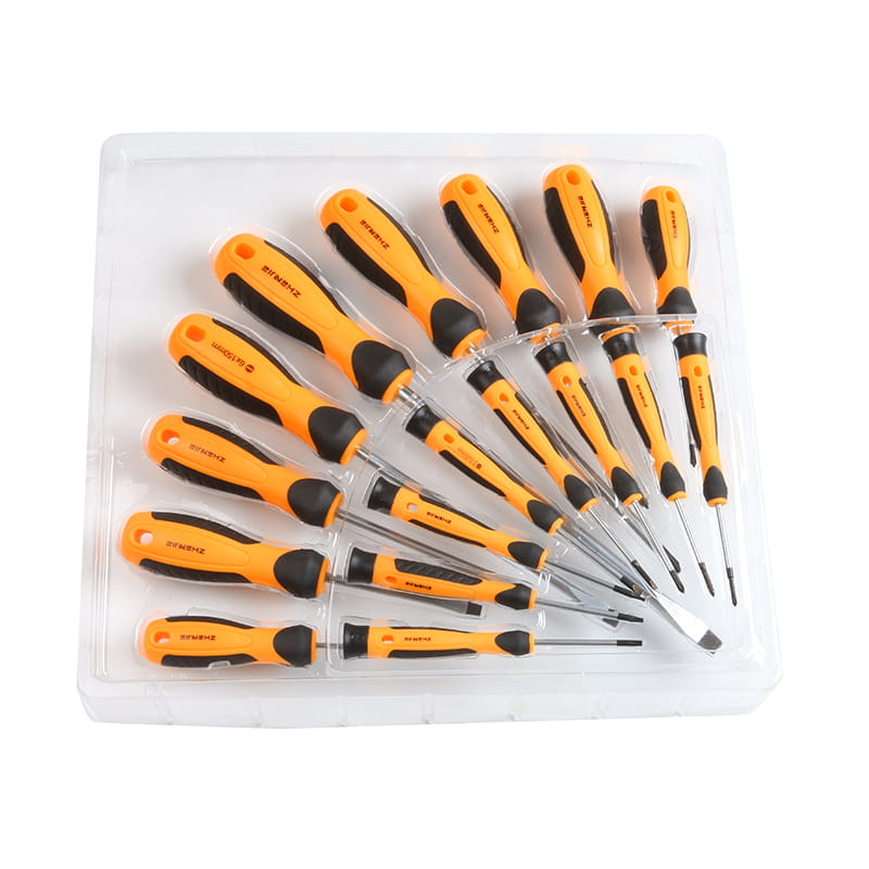 17pcs PS Tray & Color Box Packaging Slotted Phillips & Torx Screwdriver Set