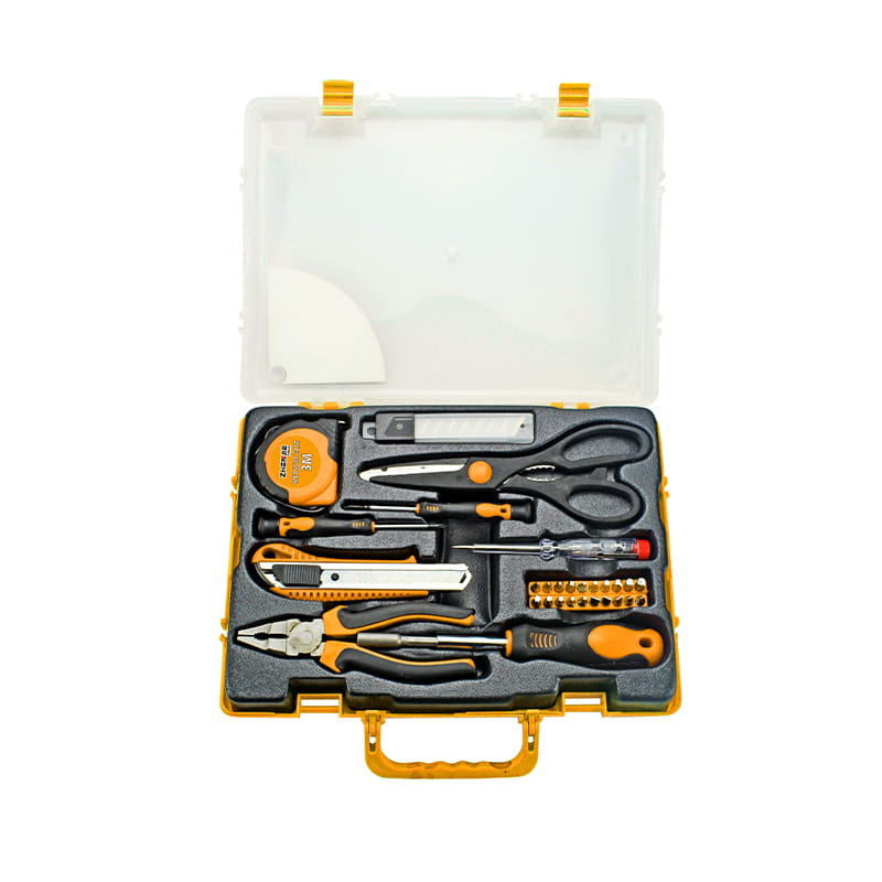 39pcs Plastic Box Packaging Combined Tool Set