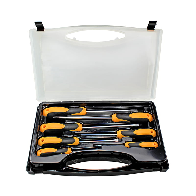 7pcs Plastic Box Packaging CRV Screwdriver Set