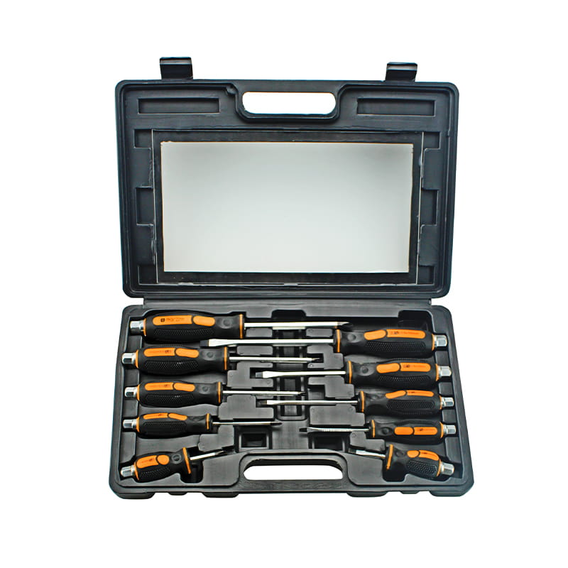 10pcs BMC Packaging CRV Go-Though Screwdriver Set