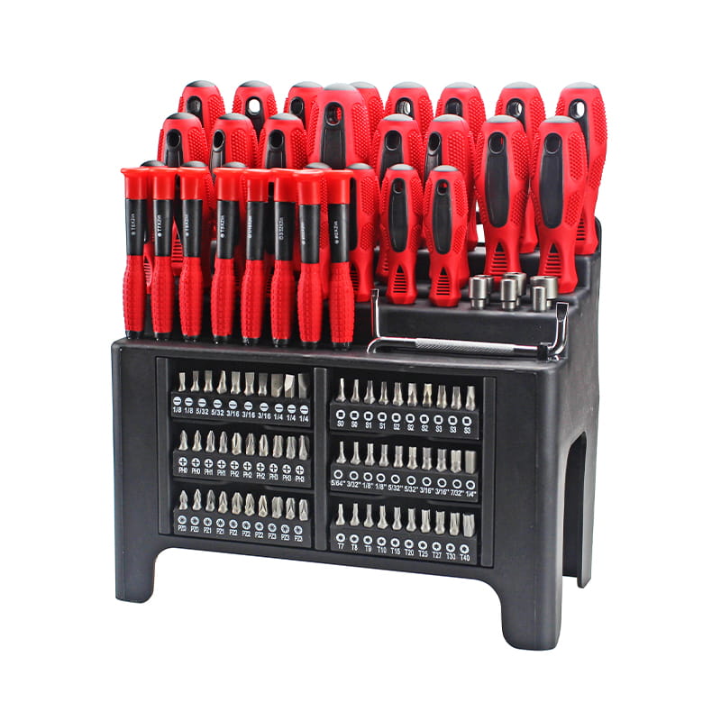 100pcs CRV Screwdriver Bit & Power Nut Driver Set